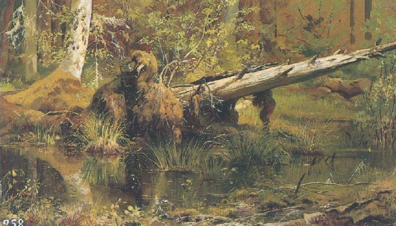 Ivan Shishkin Forest oil painting image